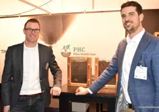 Stefan Even en Menno Kamphuis van PHC, teelt advies voor duurzaam telen